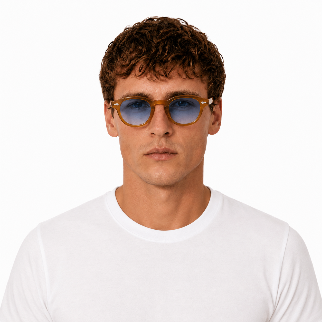 VINTAGE AMBER BLUE