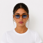 VINTAGE AMBER BLUE